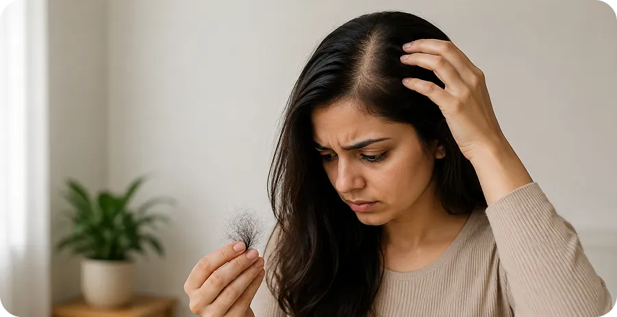 What causes hair thinning